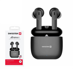 SWISSTEN ALUPODS PRO bluetooth TWS sluchátka černá 
