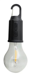 Konnoc S-927 3W LED COB nabíjecí kempovací svítilna-žárovka 