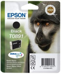 EPSON Black Ink Cartridge SX10x 20x 40x  (T0891)