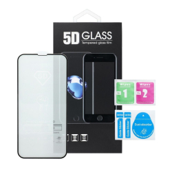 Tvrzené sklo 5D FULL GLUE iPhone 12 MINI (5,4) černá