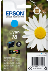 Epson Singlepack Cyan 18 Claria Home Ink