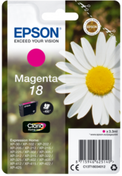 Epson Singlepack Magenta 18 Claria Home Ink