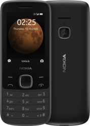 Nokia 225 4G Dual Sim Black - POUŽITÉ, ZÁRUKA 1 ROK, NA KAPACITU BATERIE 3 MĚSÍCE