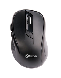 C-TECH Myš WLM-02/Ergonomická/Optická/Bezdrátová USB/Černá