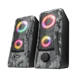 TRUST GXT 606 JAVV RGB/Stereo/12W/Červená-šedá