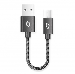 ALIGATOR PREMIUM 2A kabel, 50cm USB-C, černý