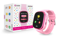 Chytré hodinky Aligator Watch Junior GPS(TD-36),růžové