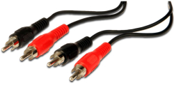 PremiumCord Kabel 2x CINCH-2x CINCH M/M 2m