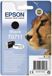 Epson Singlepack Black T0711 DURABrite Ultra Ink