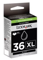 Cartridge kompatibilní Lexmark 18C2170E no. 36 XL, černá 