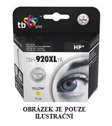 Kompatibilní inkoustová cartridge s: HP 920 XL YELLOW ( CD974AE )