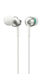 SONY sluchátka MDR-EX110LP, bílé