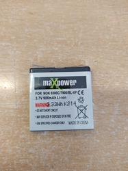 MaxPower baterie BL-6P pro Nokia 6500C/7900 Li-Ion 900 mAh; 3.7V 