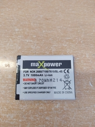 MaxPower baterie BL-4S pro Nokia 2680/7100/7610 Li-Ion 1000 mAh; 3.7V 