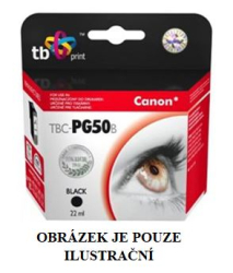Kompatibilní inkoustová cartridge s: Canon PG-50 Black (22ml)