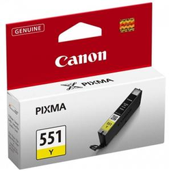 Canon CLI-551 Y, žlutá