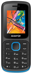 ALIGATOR D210 Dual sim černo-modrý