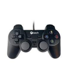 Gamepad C-TECH Callon pro PC/PS3, 2x analog, X-input, vibrační, 1,8m kabel, USB