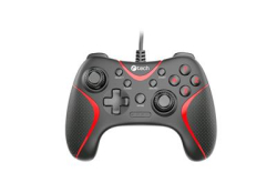 Gamepad C-TECH Theon pro PC/PS3, 2 programovatelná makro tlačítka, 2x analog, X-input, vib