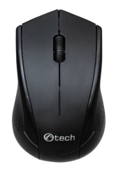 C-TECH WLM-07/Kancelářská/Optická/Bezdrátová USB/Černá