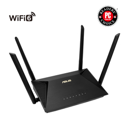 ASUS RT-AX53U (AX1800) WiFi 6 Extendable Router, 4G/5G Router replacement, AiMesh