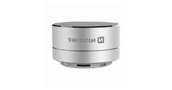 SWISSTEN Bluetooth reproduktor i-METAL stříbrná