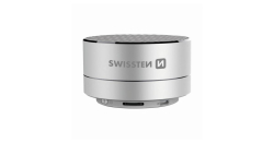 SWISSTEN Bluetooth reproduktor i-METAL stříbrná