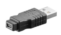 USB redukce A/M - mini-b 5 PIN/Female