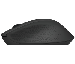 Logitech M280/Ergonomická/Optická/Bezdrátová USB/Černá