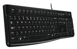 Klávesnice Logitech Keyboard K120, USB, CZ+SK