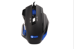 C-TECH Akantha/Herní/Optická/Drátová USB/Modrá