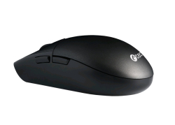 C-TECH WLM-06S-B/Kancelářská/Optická/Pro praváky/1 600 DPI/Bezdrátová USB/Černá