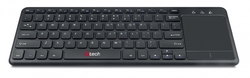 C-TECH Bezdrátová klávesnice s touchpadem WLTK-01 černá, USB
