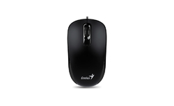 GENIUS DX-110/Kancelářská/Optická/1 000 DPI/Drátová USB/Černá