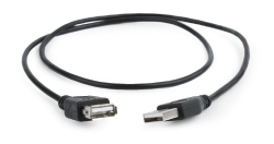 Gembird USB 2.0 extension cable, 0.75 m, black