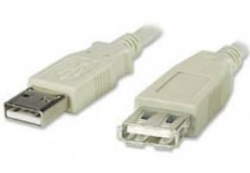 PremiumCord USB 2.0 kabel prodlužovací, A-A, 2m