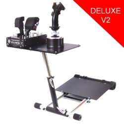 Wheel Stand Pro DELUXE V2, stojan na joystick pro Thrustmaster HOTAS WARTHOG, Saitek X55/S