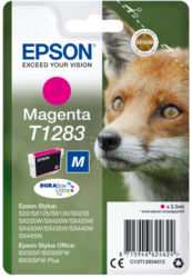 Epson Singlepack Magenta T1283 DURABrite Ultra Ink