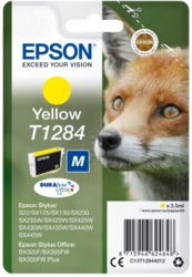 Yellow Ink Cartridge  (T1284)