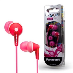 Sluchátka Panasonic RP-HJE125 růžová