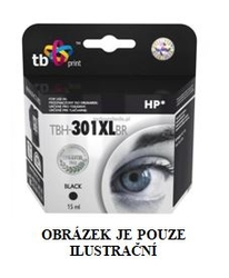 Kompatibilní cartridge s: HP CH563EE černá č.301XL (14ml)