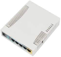 Mikrotik RB951Ui-2HnD,600MHz,128MB RAM,RouterOS L4