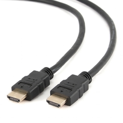 Kabel HDMI-HDMI M/M 15m zlac. konektory 1.4, černý