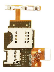 Sony Xperia J ST26i flex SIM / SD card reader 