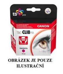 Kompatibilní inkoustová cartridge s: CANON CLI-8 Magenta