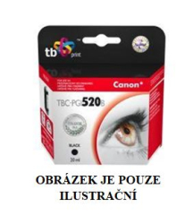 Kompatibilní inkoustová cartridge s: CANON PGI-520 Black s čipem