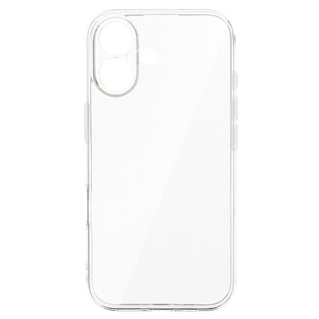 Back Case 2 mm Perfect for IPHONE 16 PRO MAX TRANSPARENT 
